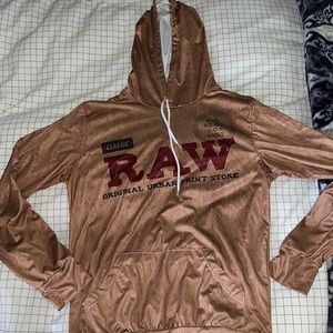 Raw hoodie